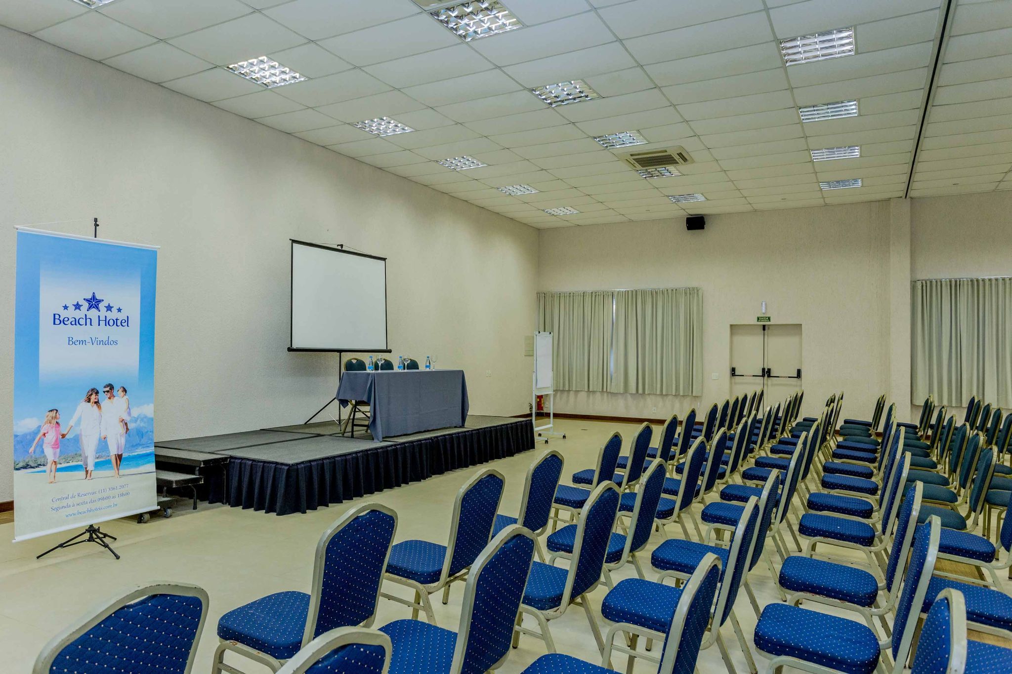 Palco do Centro de Convenções Beach Hotel Maresias