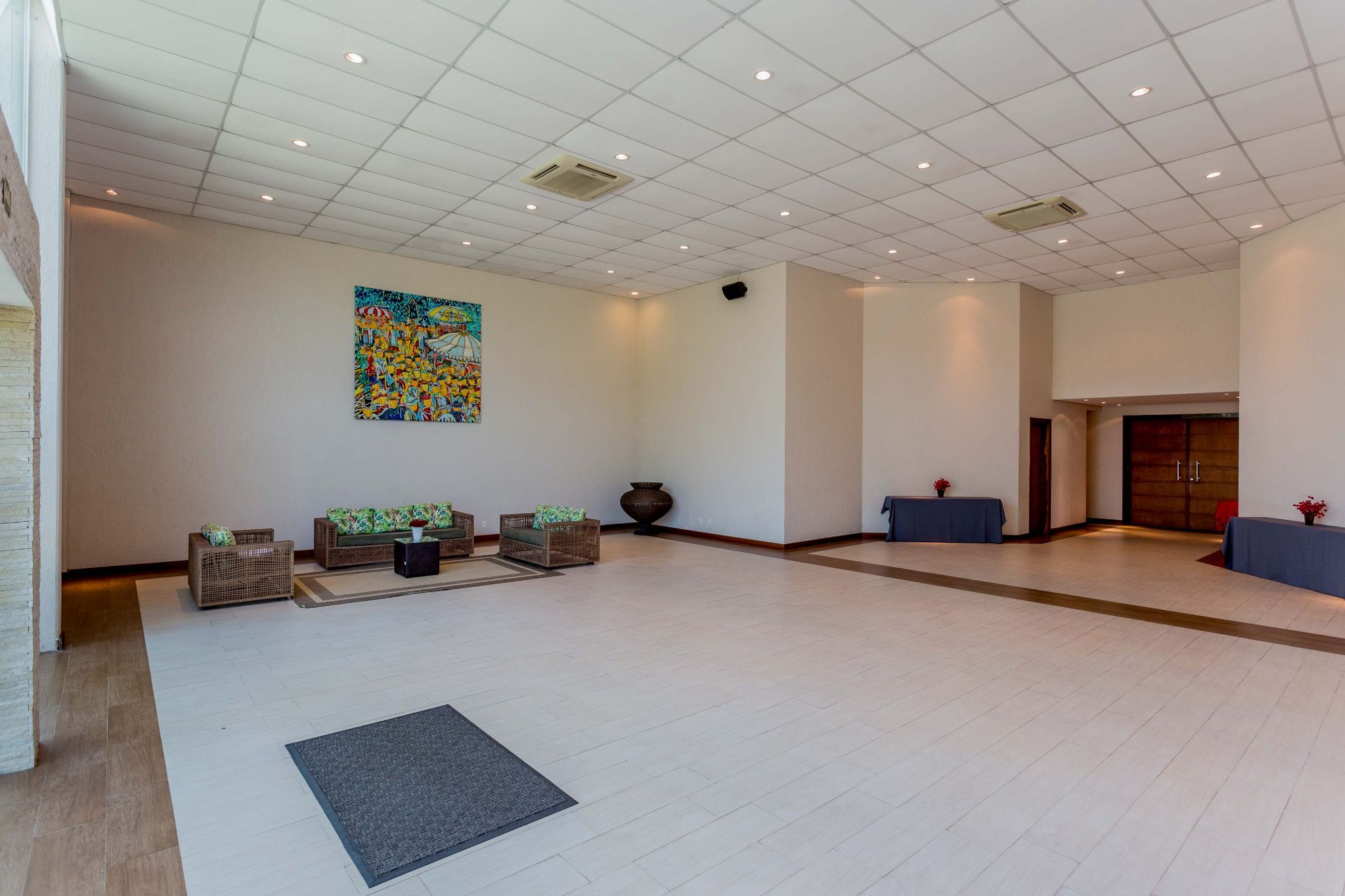 Recepção do Centro de Convenções Beach Hotel Maresias